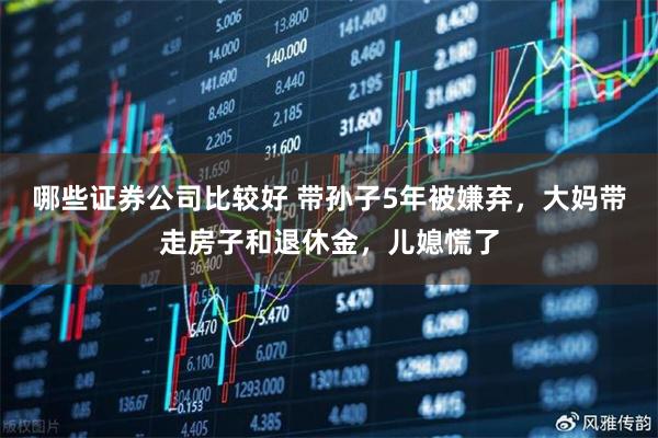 哪些证券公司比较好 带孙子5年被嫌弃，大妈带走房子和退休金，儿媳慌了